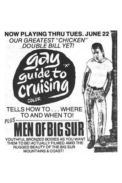 Gay Guide To Cruising 1983 — The Movie Database Tmdb