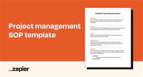 9 Free Sop Templates How To Write One Yourself Zapier