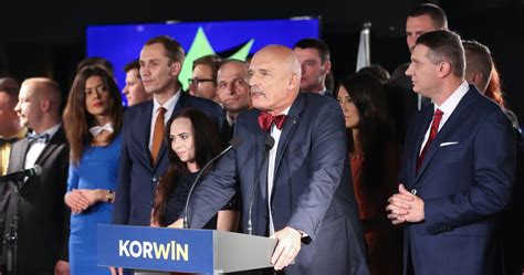 Ipsos Je Li Korwin Przekroczy Pr G Pis Straci Mandaty Wydarzenia W