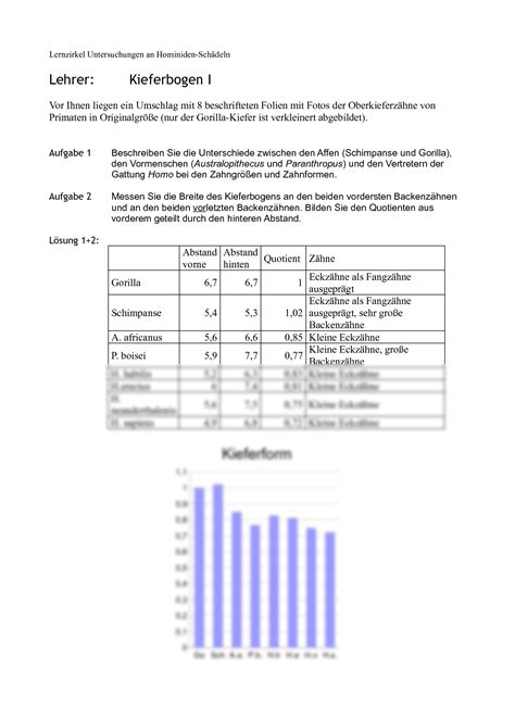 SOLUTION Kieferbogen Aufgaben Und L Sungen Studypool