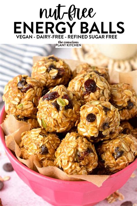 Nut Free Energy Balls Recipe