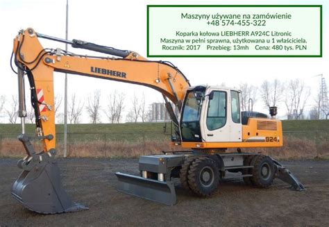 Koparka kołowa LIEBHERR A924C Litronic MotoMaszyny pl