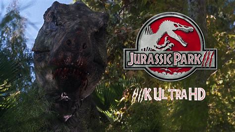 Jurassic Park Iii 4k Uhd T Rex Vs Spinosaurus High Def Digest Youtube