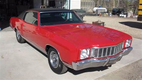 1972 Chevrolet Monte Carlo For Sale Near Cadillac Michigan 49601