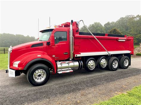 2017 Kenworth T880 Quad Axle Dump Truck - Paccar 455HP, 6 Speed ...