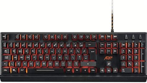 ADX Ultimate Gaming Firefight K01 Gaming Keyboard: Amazon.co.uk: PC ...