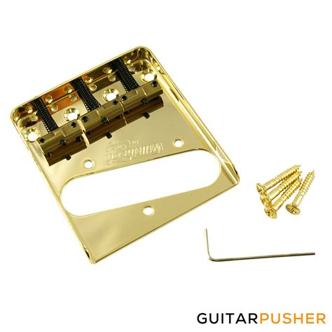 Wilkinson Compensated 3-Saddle Guitar Bridge Telecaster – GuitarPusher