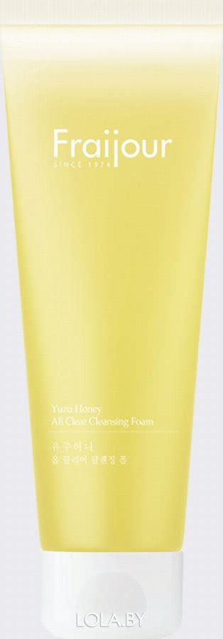 Пенка для умывания Fraijour ПРОПОЛИС Yuzu Honey All Clear Cleansing