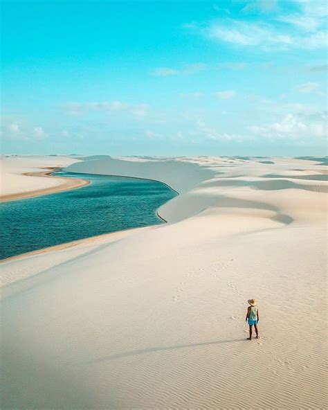 J Imaginou Caminhar Por Dunas E Lagoas As Areias Intocadas E Sem