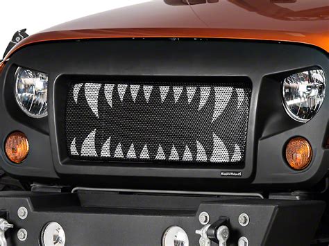 Rough Country Jeep Wrangler Angry Eyes Replacement Grille;, 45% OFF