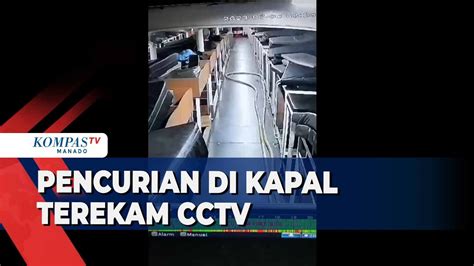 Pencurian Di Kapal Terekam Cctv Youtube