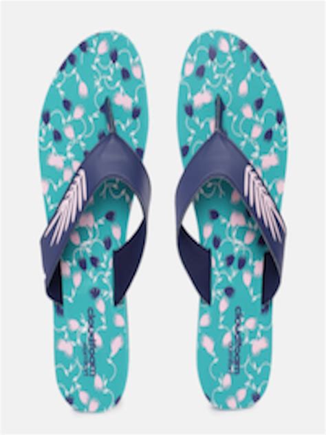 Buy ADIDAS Women Cloudfoam W Floral Printed Thong Flip Flops - Flip ...