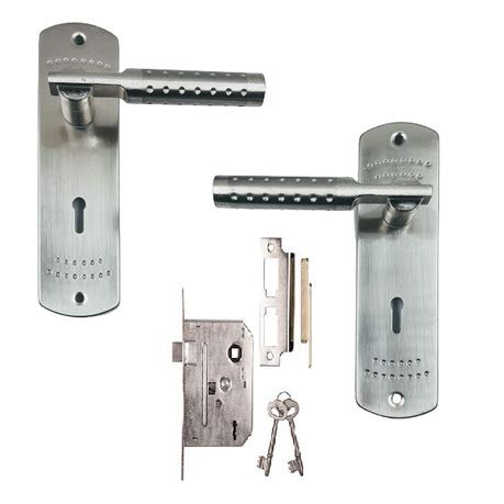 Door Lock Set with Round Design Handles – BigBuy