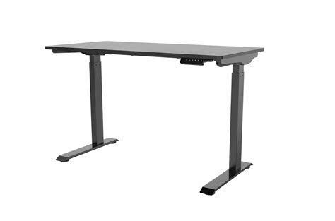 Ergomate Motorized Sit And Stand Desk 1200x600mm With 4 Level Memory