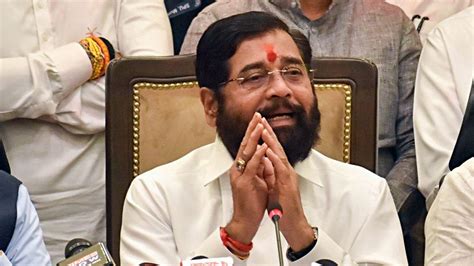 Eknath Shinde Elected As Shiv Sena Legislature Party Leader India News