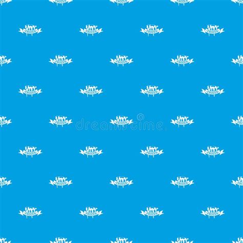 Frozen Pattern Vector Seamless Blue Stock Vector Illustration Of Gray