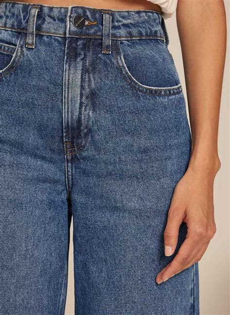 Cal A Le Lis Pantalona Gabi Jeans Feminina Le Lis Loja