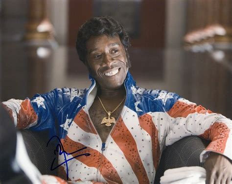 Don Cheadle signed 8x10 Photo w/COA Oceans Eleven Basher Thirteen ...