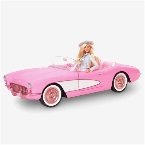 Barbie 2023 Barbie the Movie Pink Corvette Convertible