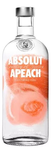 Vodka Absolut Apeach Ml