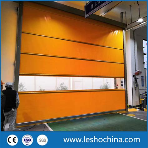 Industrial Automatic Cold Store PVC Fabric High Speed Fast Rapid Roller