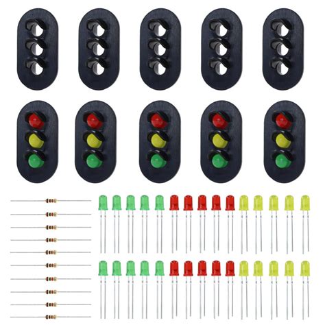 Jtd Sets Target Faces With Red Yellow Green Leds For Railway