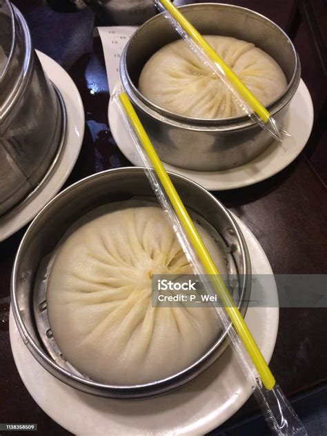 Extra Large Xiao Long Bao Soup Dumpling Stock Photo Download Image