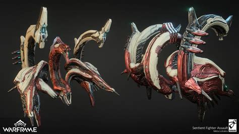 ArtStation WARFRAME Sentient Fighters Nikita Leshakov Warframe