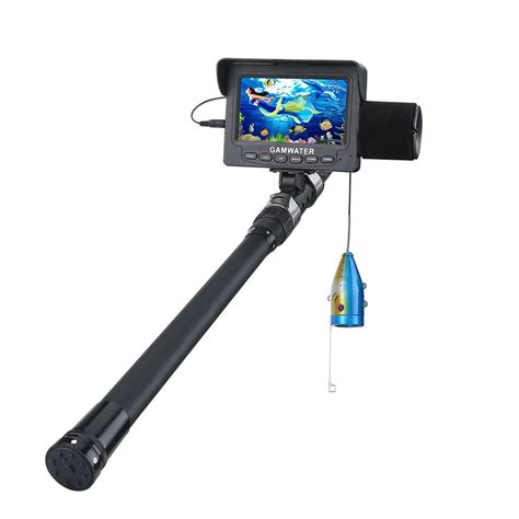 4 3 Inch 1000tvl Underwater Fishing Video Camera Kit 12 PCS LED IR