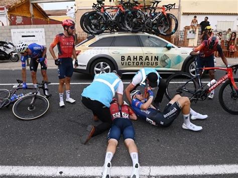 Vuelta Di Spagna Trauma Craniofacciale E Sospetta Frattura Alla