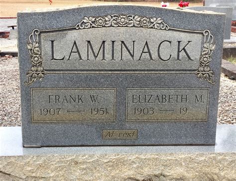 Elizabeth Mary MacDonald Laminack 1903 Desconhecido Memorial Find A