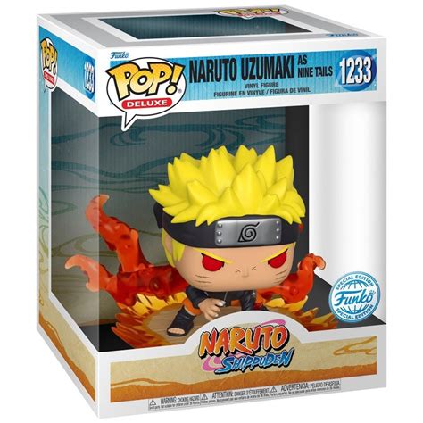 Figurine Pop Deluxe Naruto Uzumaki D Mon Renard Neuf Queues