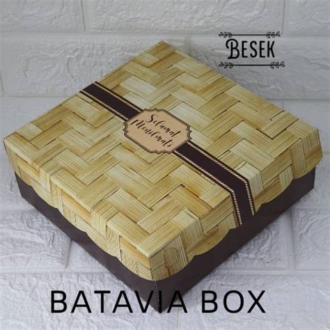 Jual Box Nasi Kotak Nasi Dus Nasi Uk X Type Besek Coklat Atau