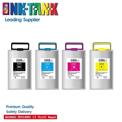 INK TANK T9731 T9732 T9733 T9734 C869 Premium Color Compatible InkJet