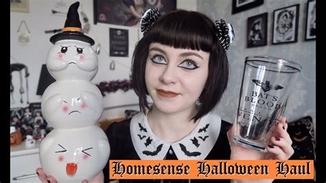 Homesense Halloween Haul Ghosts And Spooky Glasses Youtube