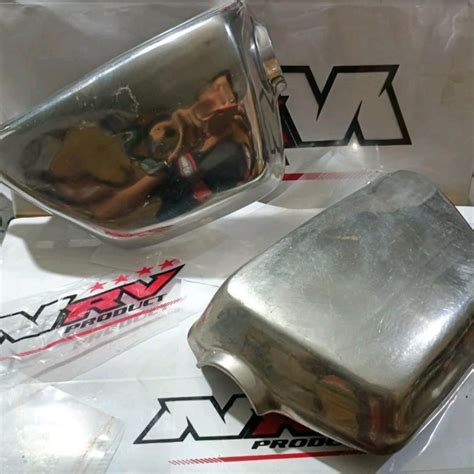 Jual Tutup Aki Honda Cb Bahan Almunium Cover Tutup Box Aki Cb