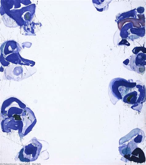 Museum Art Reproductions Blue Balls 1960 By Sam Francis Inspired By