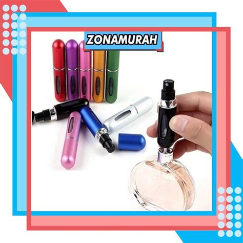 ZonaMurah R607 BOTOL PARFUM REFILL MINI PORTABLE UKURAN 5 ML BOTOL