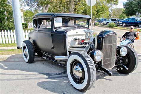 Classic 1930 Ford Coupe Hot Rod at Bastrop Car Show | ATX Car Pictures ...