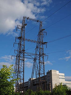 Electricity Transmission Tower For Highvoltage Power Lines High Voltage