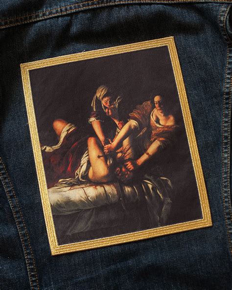 Judith Slaying Holofernes Large Back Patch