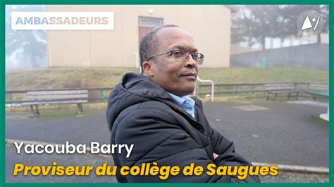 Yacouba Barry proviseur du collège de Saugues YouTube