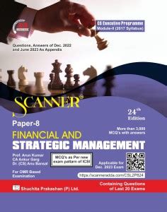 Scanner CS Executive Module II Paper 8 Financial And Strategic