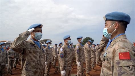 Chinese Peacekeepers Awarded Un Medal For Excellent Performance Cgtn