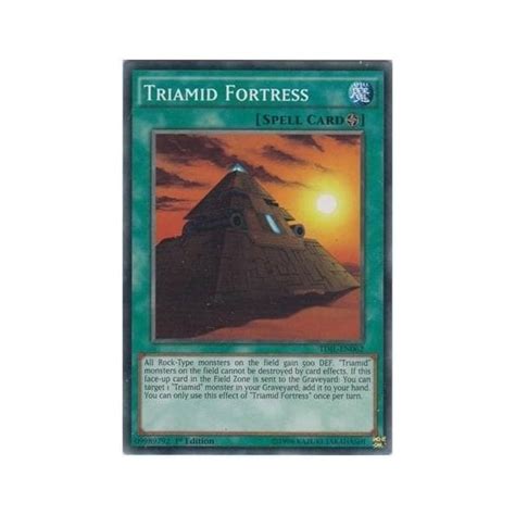 Yu Gi Oh Card Tdil En062 Triamid Fortress Common Chaos Cards