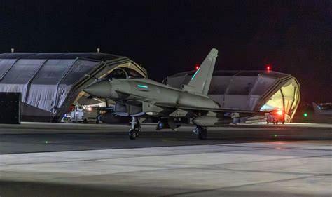 Raf Typhoon Jets Inside £17bn Fighting Squad Sent To Blast Iran Backed