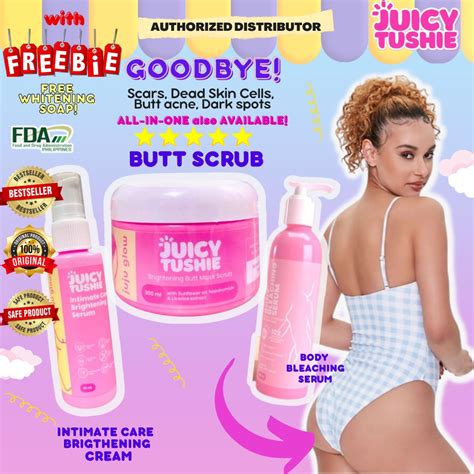 Juicy Tushie Butt Scrub Juju Glow Butt Mask Scrub Original Intimate