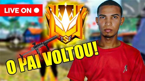 FREE FIRE AO VIVO JOGANDO INSCRITOS 4V4 DOS CRIA LIVE FF ON