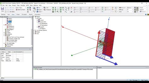 Frequency Selective Surface Simulation In Ansys Hfss Fresnel Boundary