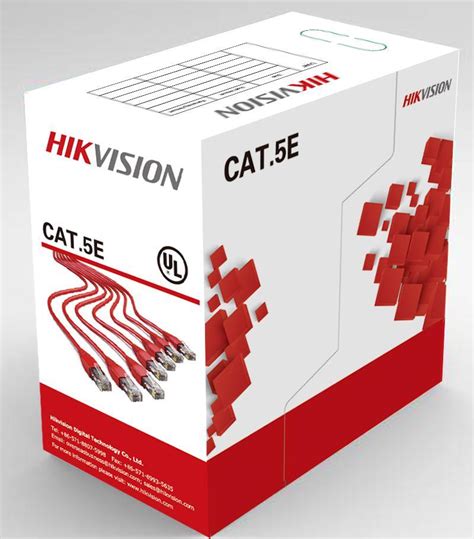 Cablu U UTP Cat 5E Hikvision DS 1LN5E S Cablu Utp Cablu De Retea